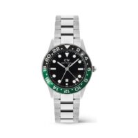 Daniel Wellington Iconic GMT Black Green Ceramic Bezel