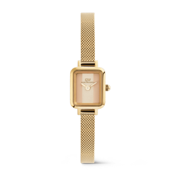 Daniel Wellington Quadro Mini Evergold Conwy Gold