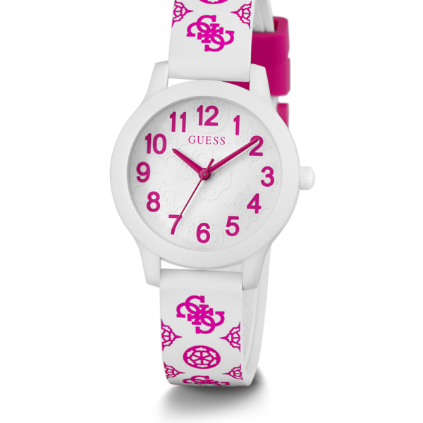 Guess Pink White