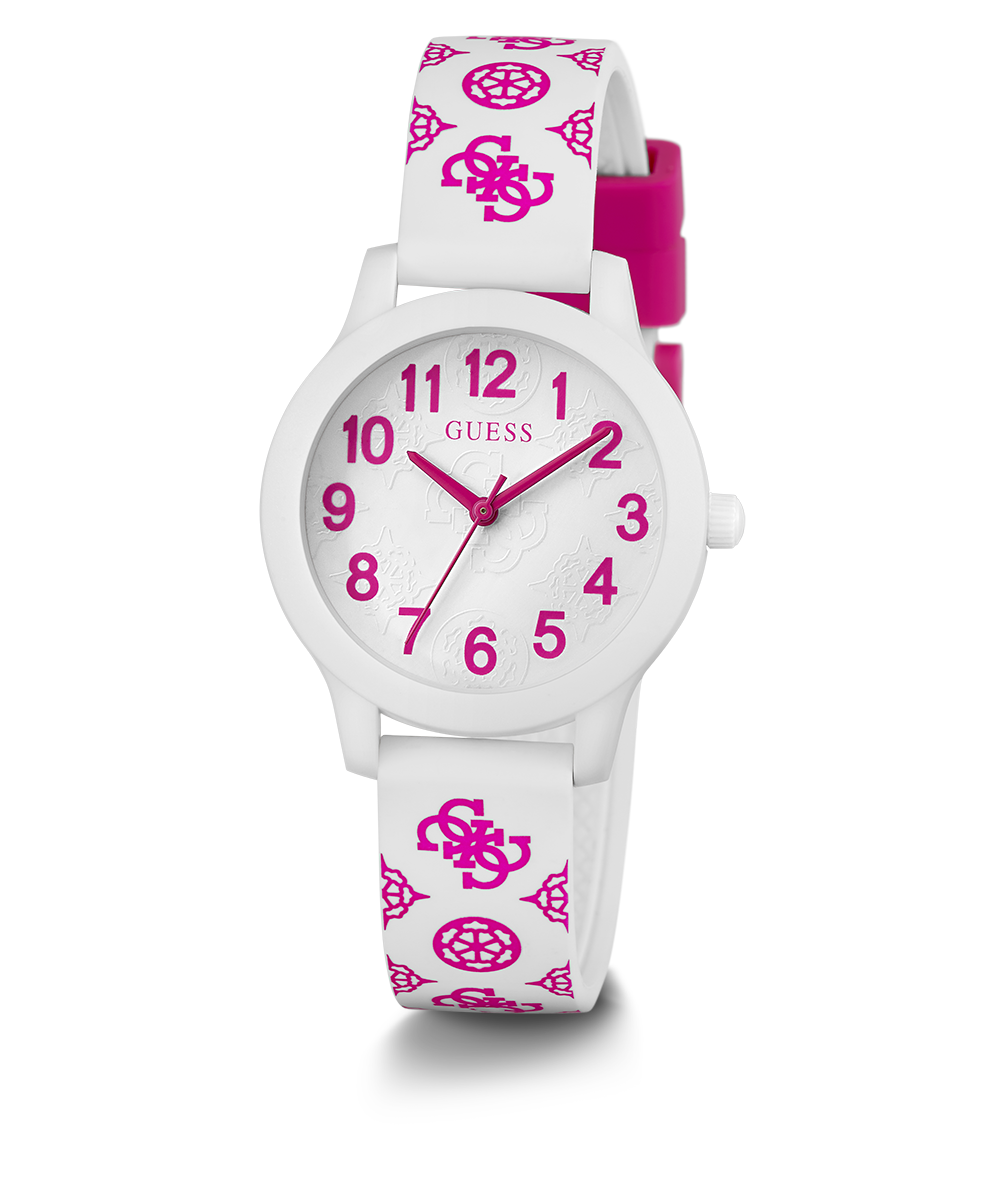 Guess Pink White