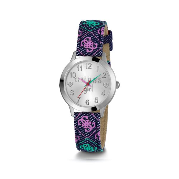 Guess Blue Silver Tone