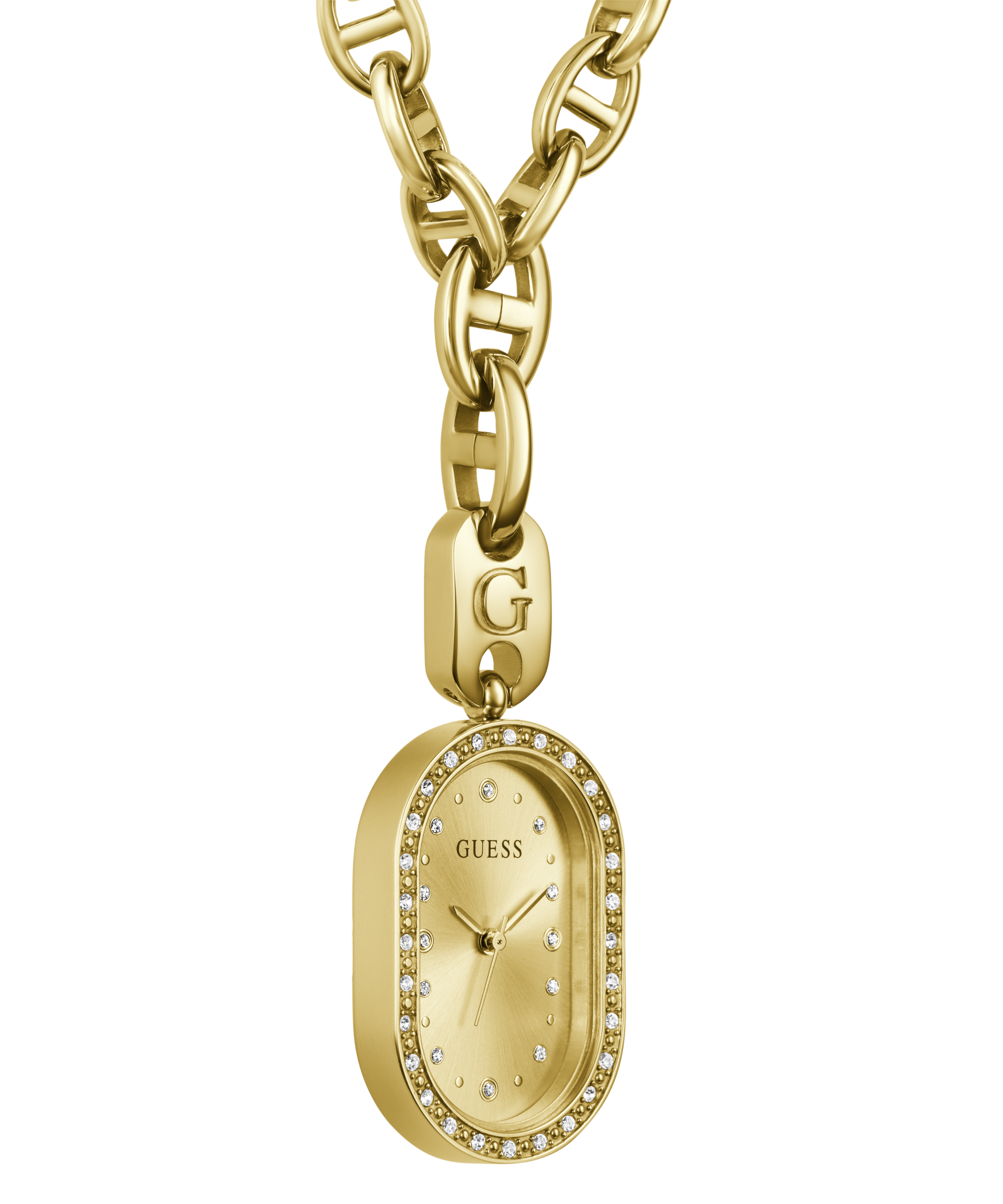 Guess Ladies Gold Tone Pendant