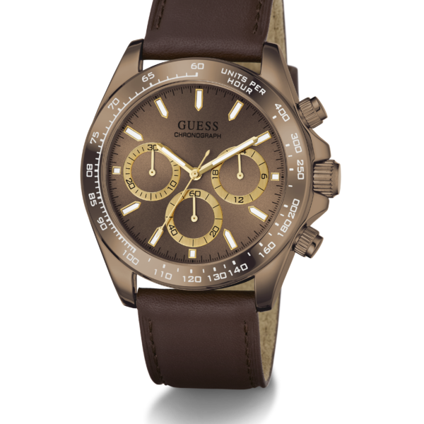 Guess Arthur Brown Coffee Chronograph