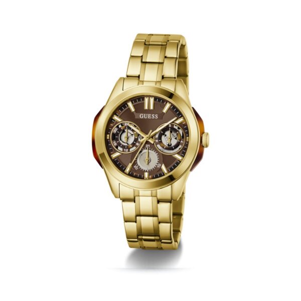 Guess Gold Tone Multi-function