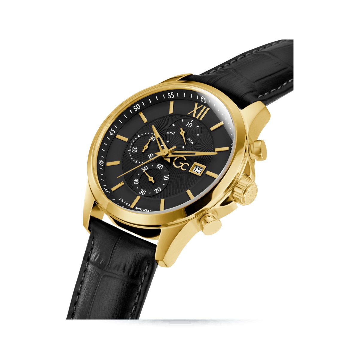 Guess Executive Chrono Leather Y27010G2MF