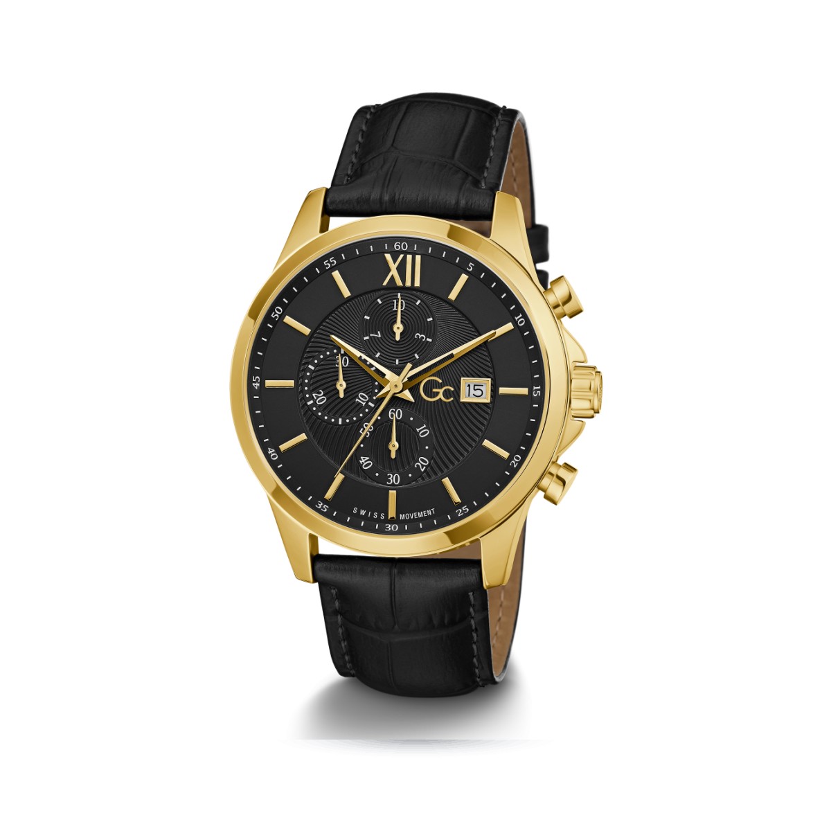 Guess Executive Chrono Leather Y27010G2MF