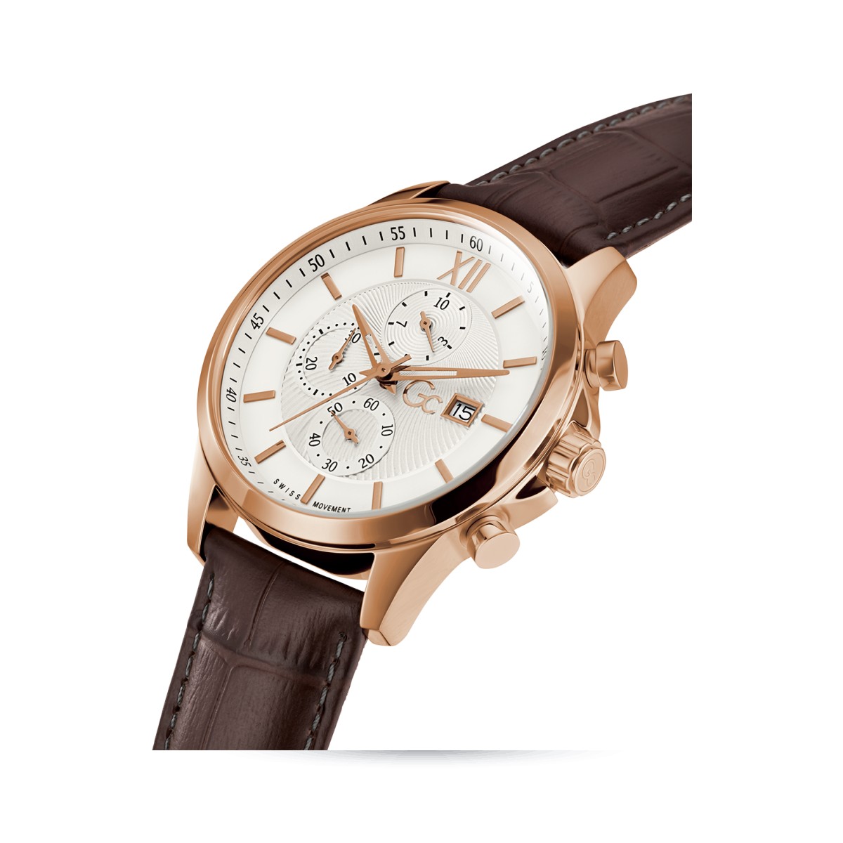 Guess Executive Chrono Leather