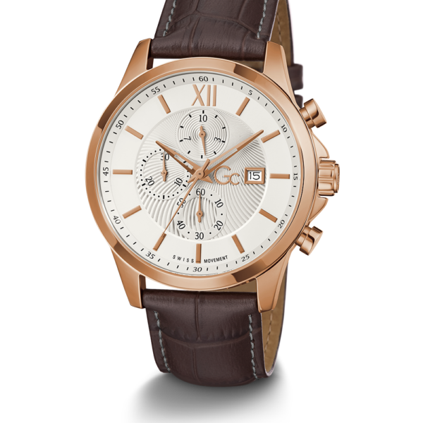 Guess Executive Chrono Leather